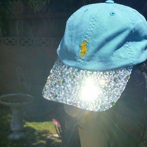 Bling Hats-Bridal Hats-Swarovski-Ralph Lauren Polo